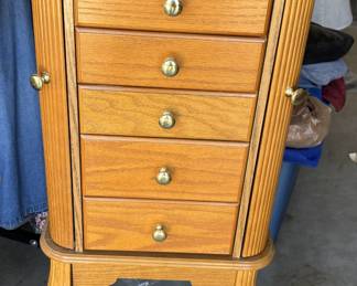 Jewelry Chest - matches platform bed and nightstands
