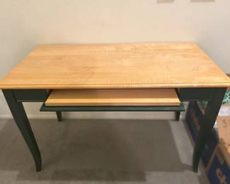 Desk with keyboard tray