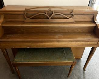 Vintage 1961 Fischer Upright Piano suitable for beginners