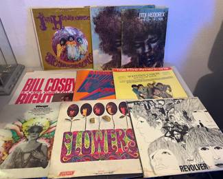 LPs in varying condition