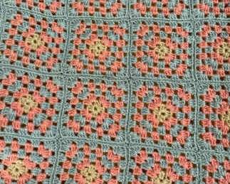 Crocheted Throw Blanket