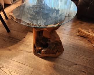 Unique wood tables