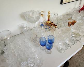Glassware, crystal