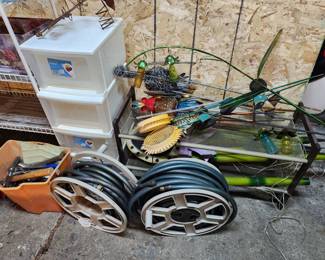 Hoses, shoes rack