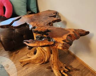 Unique wood tables