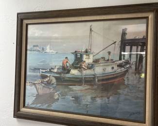 Painting by James Sessions