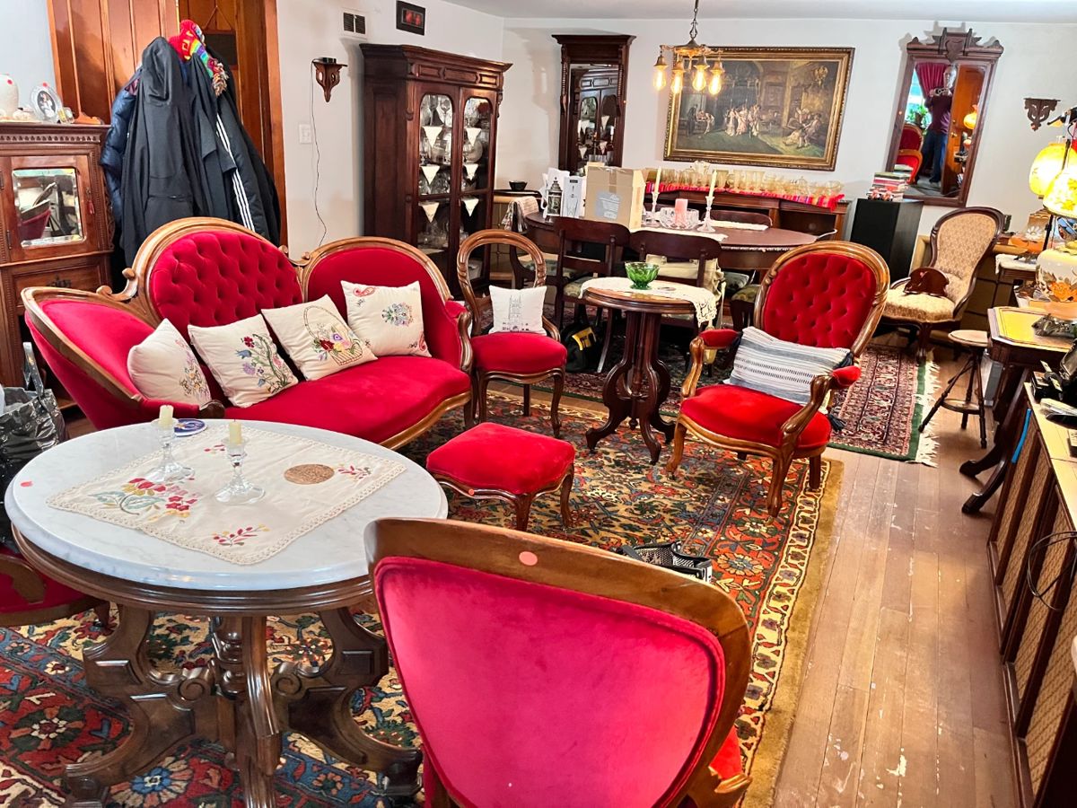 Vintage antique furniture