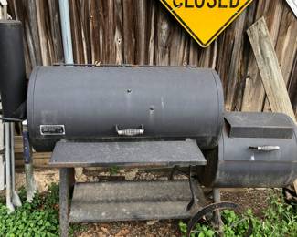 Outdoor Smoker- MAYBE used once, super clean!
