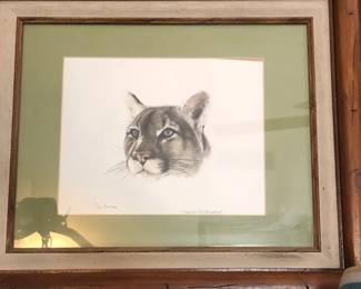 Misc Texas and animal themed prints, some are Charles Beckendorf original series