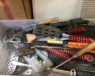Misc BBQ utensils