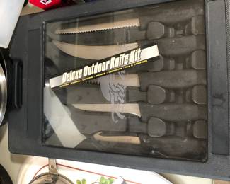 Outdoor knife set, new in box