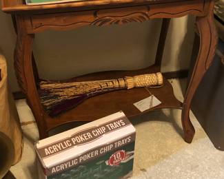 Wood End table