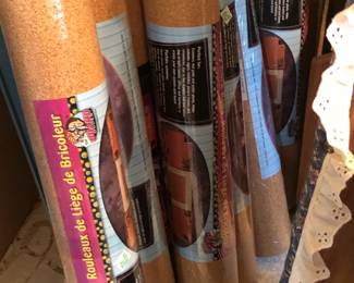 Cork rolls for cork boards or misc projects