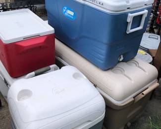 Coolers anyone? Only half pictured