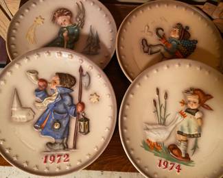 Vintage Hummel Plates