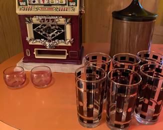 Mid Century Bar Ware