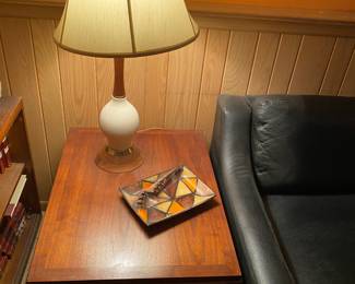 Mid Century Lane Furniture Occasional Table with Drawer