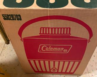 Vintage Coleman Insulated Jug/Box