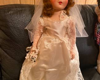 Vintage Bride Doll