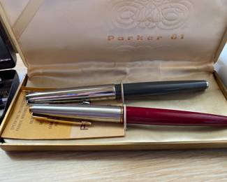 Vintage Parker Ball Point Pens/Box