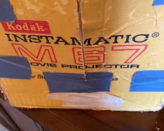 Vintage Kodak Instamatic M67 Movie Projector/Box