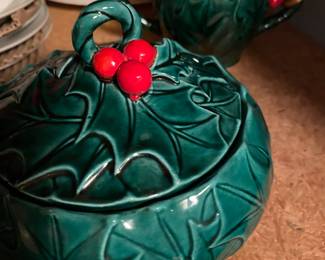Vintage Lefton Holly Berry