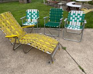 Mid Century Web Chairs