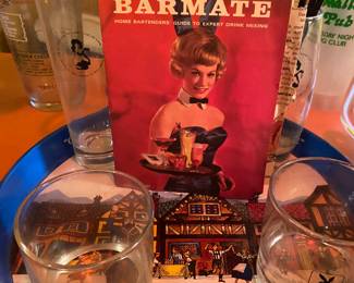 Mid Century Playboy Rock Glasses