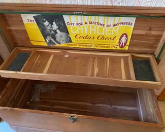 Mid Century Cavalier Cedar Chest