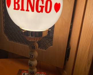 Novelty BINGO Bar Light