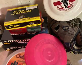 Golf Balls & Frisbees