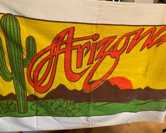 Vintage Arizona Beach Towel