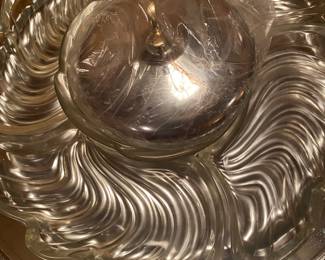 Mid Century "Mode" by Kromex. Lazy Susan. NRFB,