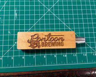 LG5244 Pontoon Brewing Beer ALE IPA Lager Tap Handle Knob 2