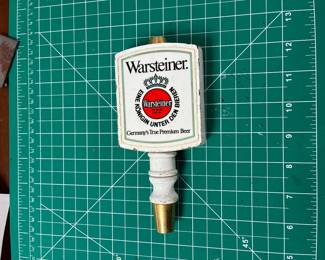 LG5249 Warsteiner Germanys True Premium Beer ALE IPA Lager Tap Handle Knob 1