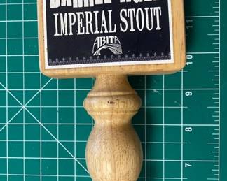 LG5309 Abita Bourbon St Barrel Aged Imperial Stout Beer ALE IPA Tap Handle Knob