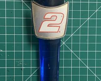 LG5235 Miller Lite NASCAR 2 Austin Cindric Beer ALE IPA Tap Handle Knob