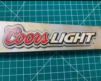 LG5225 Coors Light Draft Beer ALE IPA Tap Handle Knob