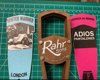 LG5240 Rahr Winter Adios Pantalones Beer ALE IPA Tap Handle Knob