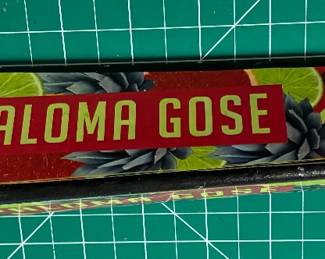 LG5252 Tin Roof Brewing Paloma Gose Beer ALE IPA Tap Handle Knob 1