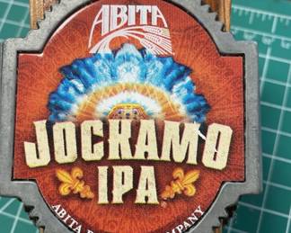 LG5322 Abita Brewing Co Jockamo Draft Beer ALE IPA Tap Handle Knob
