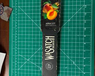 LG5246 Wasatch Brewery Apricot Hefeweizen Beer ALE IPA Lager Tap Handle Knob 1