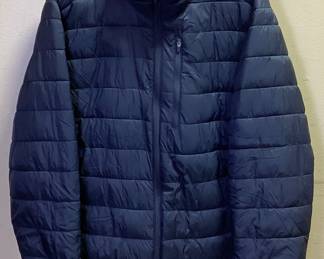 ST JOHN’S BAY BLACK PUFFER JACKET, SIZE L