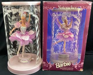 1991 NUTCRACKER MUSICAL BALLERINA BARBIE w BOX