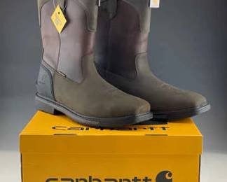 NEW Carhartt Montana Waterproof 11 Steel Toe Wellington Boots, 12W