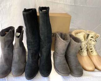 Ladies UGG and SPERRY Boots