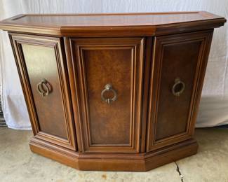 Vintage Single Door Storage Console Cabinet