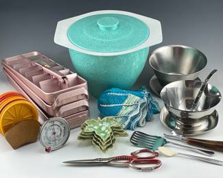 Mid Century Collectible Kitchen and Table Wares