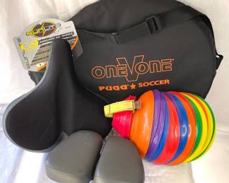 One Vone PUGG Soccer PopUp Goal and Bicycle Seats
