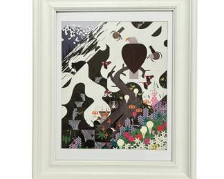 The Alpine Northwest Offset Lithograph by Charley Harper